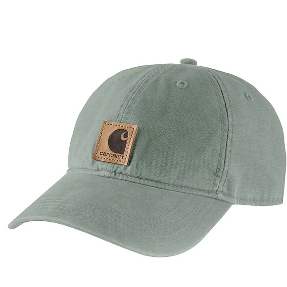 Carhartt Other - New Carhartt Men's Canvas Cap Hat Jade w/adjustable Back Strap Workwear Everyday